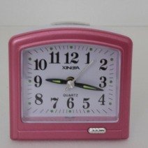 Будильник 784 (Pink) (007312), 8,5 * 9 * 4 см.