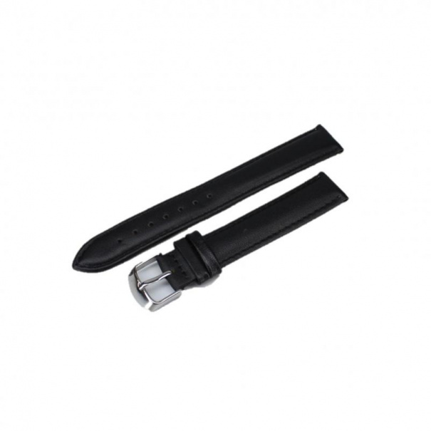 Купить Кожаный ремешок W70 XL для часов 18 mm (Black)(007576)