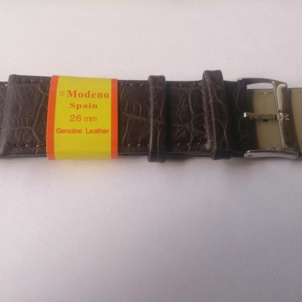 Купить Kожаний ремінець для годинника 26 mm (31826)
