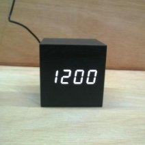 Часы настольные электронные  VST-869-6 (Black White)(005248)