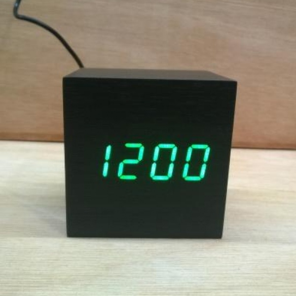 Купить Часы настольные электронные VST-869-4 (Black Green)(005822)