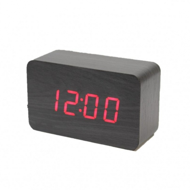 Купить Часы настольные электронные  VST-863-1(Black Red)(007329)