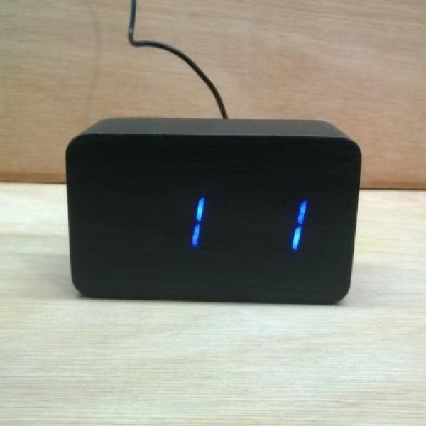 Купить Часы настольные электронные VST-863-5(Black Blue)(008237)