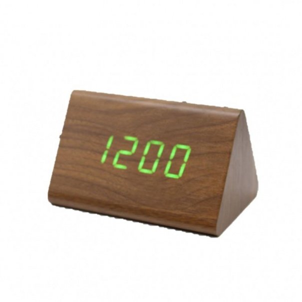 Купить Электронные настольные часы 864-4 (Brown Green)(007341)