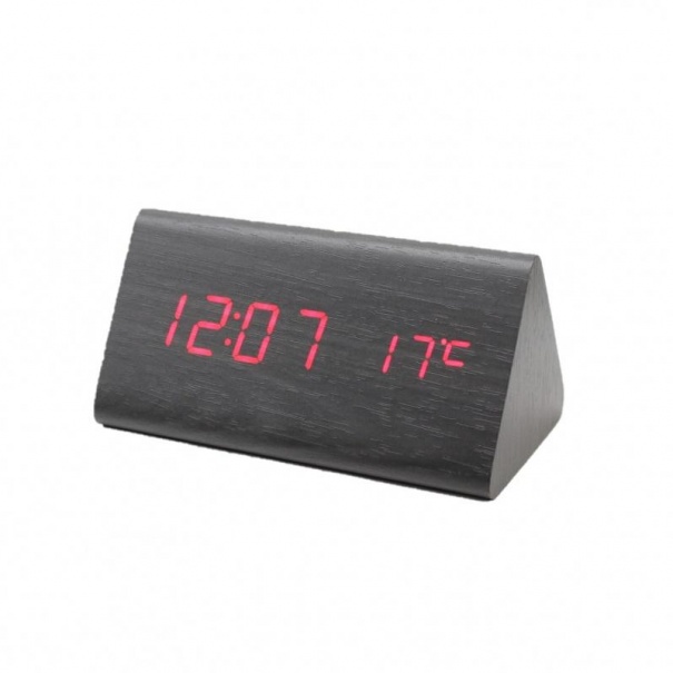 Купить Часы настольные электронные 861-1 (Black Red)(007333)