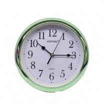 Настінний годинник 9556 (Green) (007228), d-20 см.