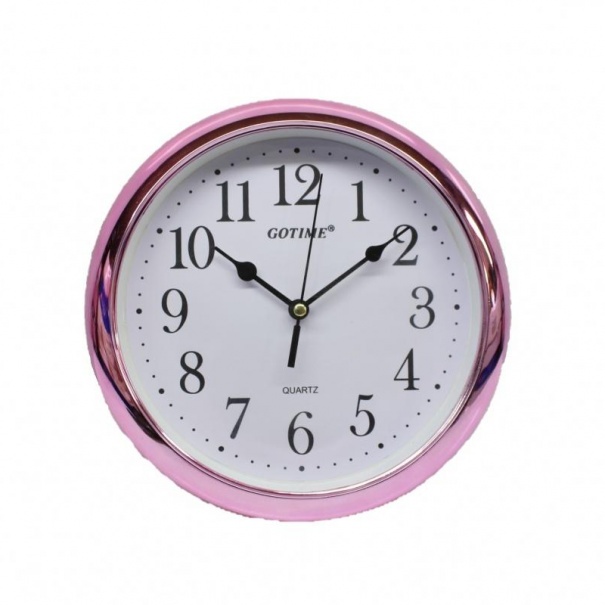 Купить Настенные часы GOTIME 9556 (Rose)(007230), d-20 см.