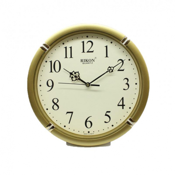 Купить Настенные часы Rikon 521(Golden)(007691), d-27 см.