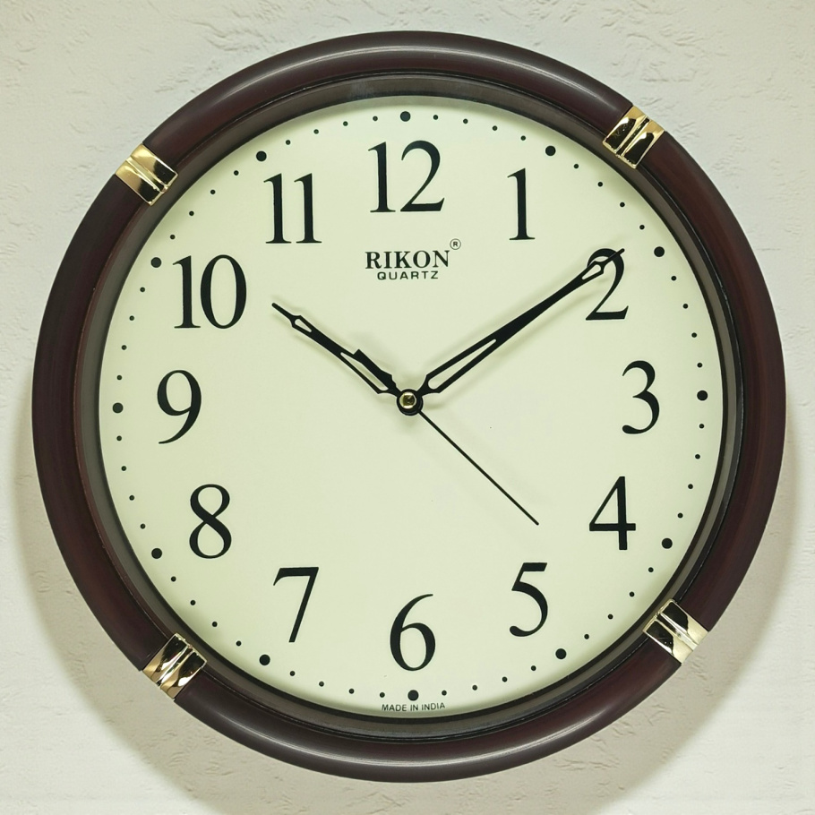Купить Настінний годинник Rikon 521 (Brown Ivory) (007689), d-27 см.