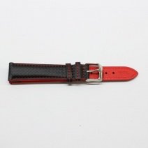 Kожаный ремешок для часов W22L 18 mm (009400)