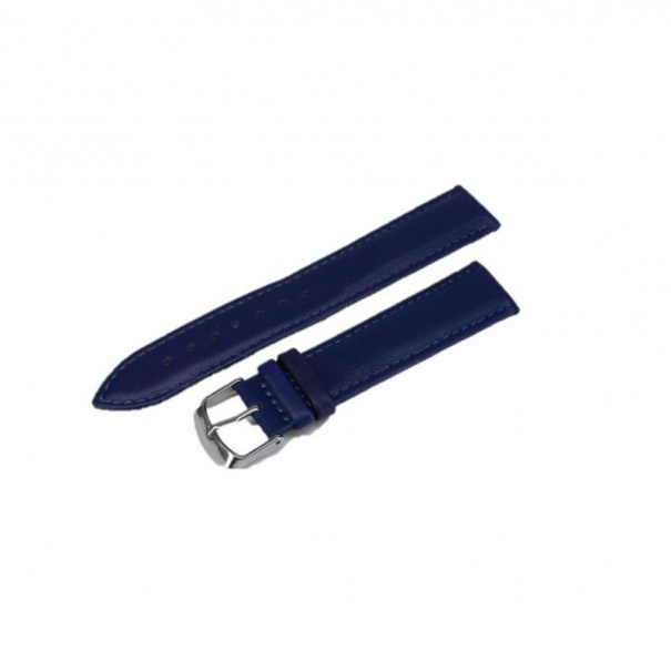 Купить Кожаный ремешок для часов W70L 20 mm (Blue)(007574)