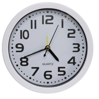 Будильник XD 068 D-100 mm (White)(007379)