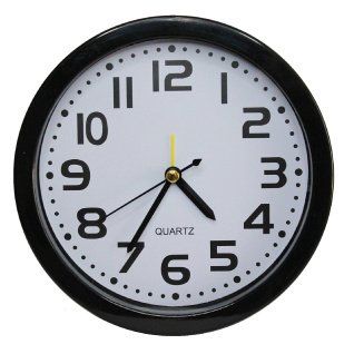 Будильник XD 068 D-100 mm (Black)(007378)