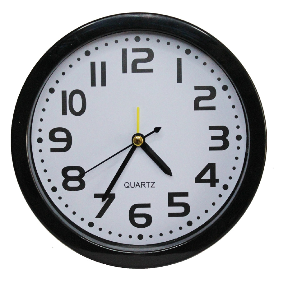 Купить Будильник XD 068 D-100 mm (Black)(007378)