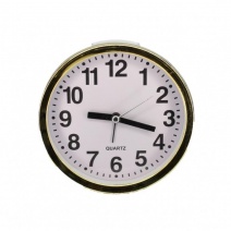 Будильник A560 (White Gold White)(007363), d-11,5 см.