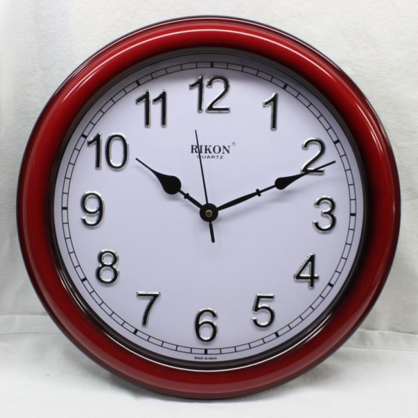 Купить Настенные часы Rikon 8351(DX)(Maroon) (007020), d-36 см.
