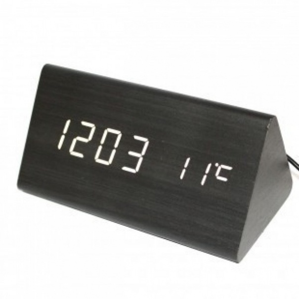 Купить Часы настольные электронные VST-861-6(Black White)(005229)