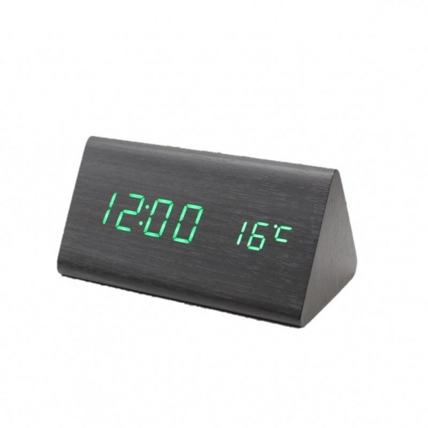 Купить Часы настольные электронные  VST-861-4 (Black Green)(007335)