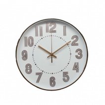 Настенные часы 2015C (Cuprum White) (007265), d-29 см.