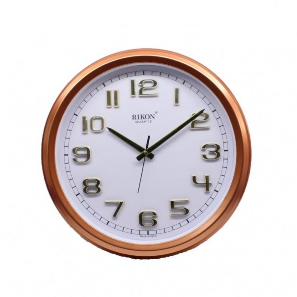 Купить Настенные часы Rikon RK-19 DX (Copper)(007193), d-35 см.