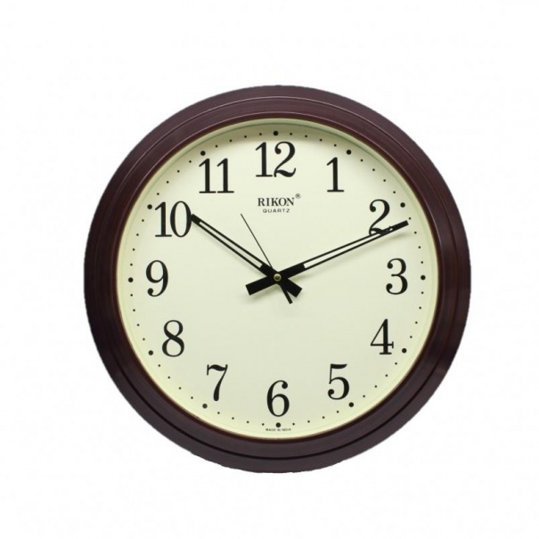 Купить Настенные часы Rikon RK-3951 (Brown Ivory)(007169), d-36 см.