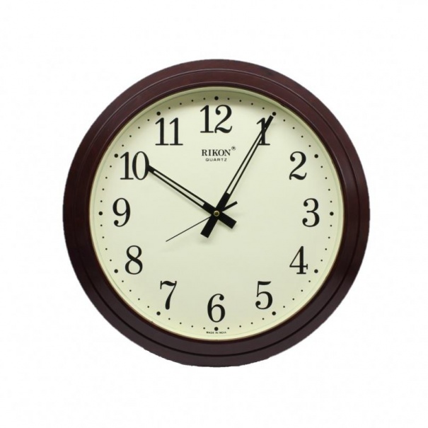 Купить Настінний годинник Rikon RK-3951 (R.Brown Ivory)(007170), d-36 см.