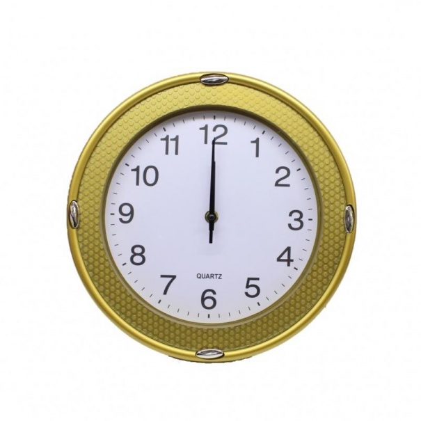 Купить Настенные часы 661 (Gold)(007222), d-29 см.