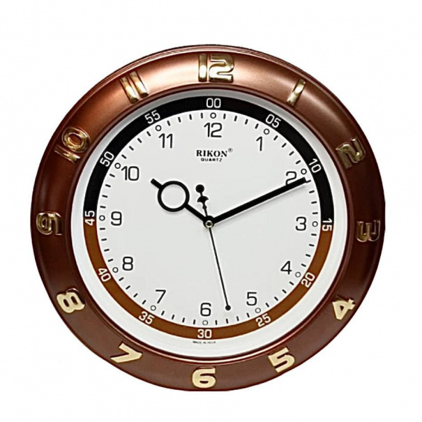 Купить Настенные часы Rikon 507 (Brown) (006638), d-30 см.