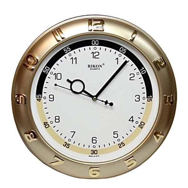 Купить Настінний годинник Rikon 507 (Goldsil) (006644), d-30 см.