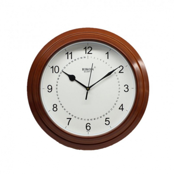 Купить Настенные часы Rikon 1951 (Wood White)(007189), d-31 см.