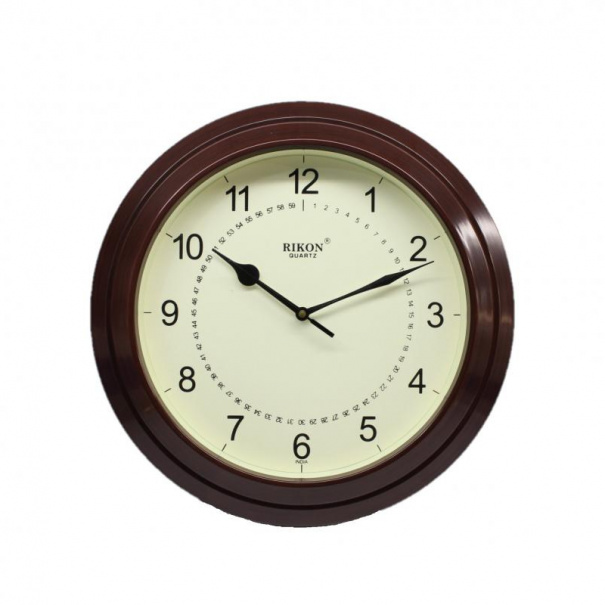 Купить Настенные часы Rikon 1951 (Brown Ivory)(007186), d-31 см.