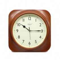 Настінний годинник Rikon 2051 (Teak Wood Matt Ivory)(007185), 31 * 31 см.