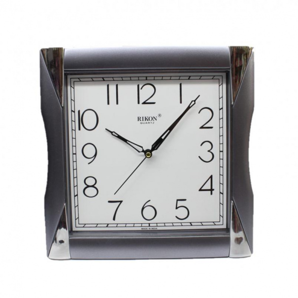 Купить Настенные часы Rikon 6451(Grey)(007076), 26*26 см.
