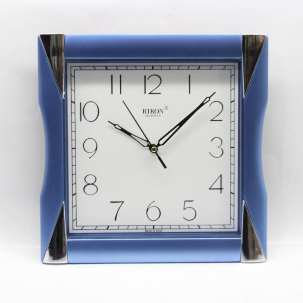 Купить Настенные часы Rikon 6451(Blue)(41955), 26*26 см.