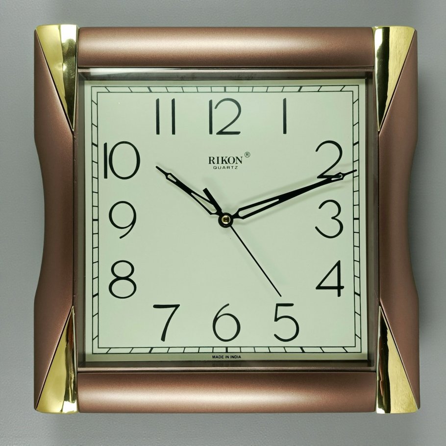 Купить Настенные часы Rikon 6451 26*26см (Brown)(007074)