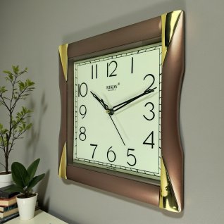 Купить Настенные часы Rikon 6451 26*26см (Brown)(007074)