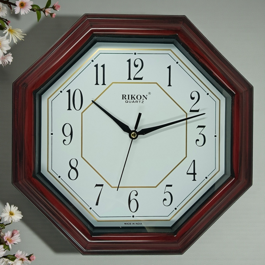 Купить Настенные часы Rikon 4851 27,5см (Red off White)(009206)