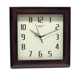Настінний годинник Rikon 10951 (Brown Ivory) (007055), 27.5*27.5 см.