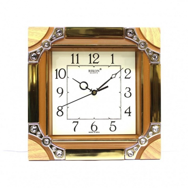 Купить Настенные часы Rikon 593(Brown)(007008), 24*24 см.