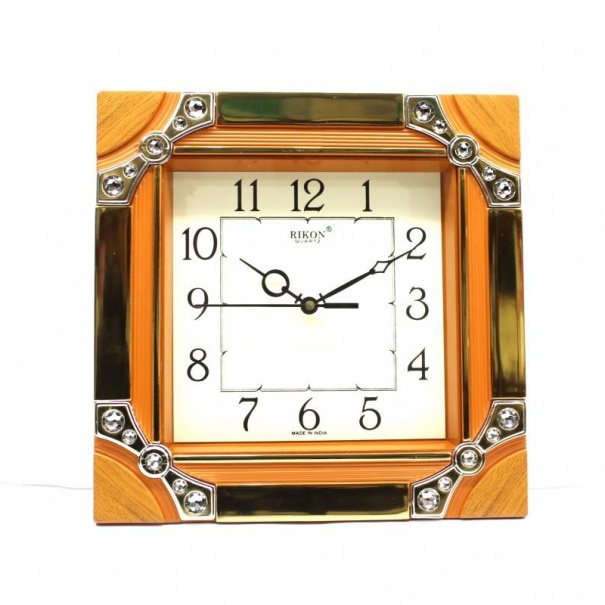 Купить Настенные часы Rikon 593(Wood) (007009), 24*24 см.