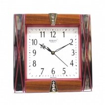 Настенные часы Rikon 591(Maroon off White) (007038), 25*25 см.