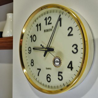 Купить Настінний годинник Rikon RK-3151 d-31 (Ivory)(007059)