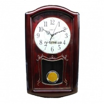 Настінний годинник Sirius SI-390 (Maroon)(007143), 32 * 55 см.