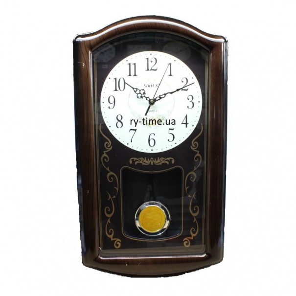 Купить Настенные часы Sirius SI-390 (Brown)(007142), 32*55 см.