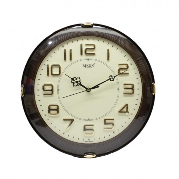 Купить Настенные часы Rikon 11951(DX)(Brown Ivory)(007217), d-32 см.