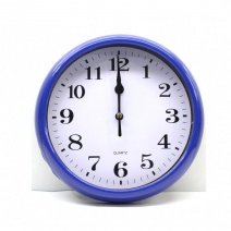 Настенные часы 530 (Blue)(007240), d-20 см.
