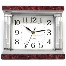 Настенные часы 313 (Silver-Brown)(007246), 26*22*4 см.