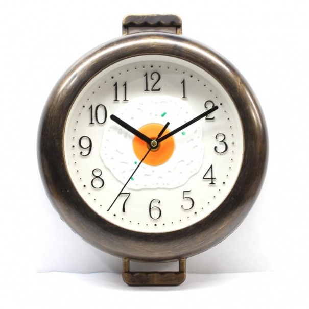 Купить Настенные часы 3015-1 (Brown-White)(007248), d-25 см.