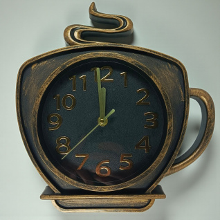 Настенные часы 3008 (Bronze-Black)(007252), 26*28*4 см.