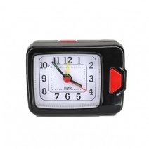 Кварцовий будильник 137 (Black)(007288), 9 * 6,5 * 3,3 см.